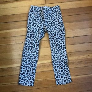 Leopard pants